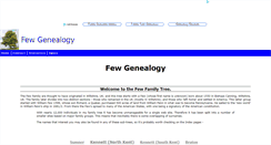 Desktop Screenshot of fewtree.sumgen.com